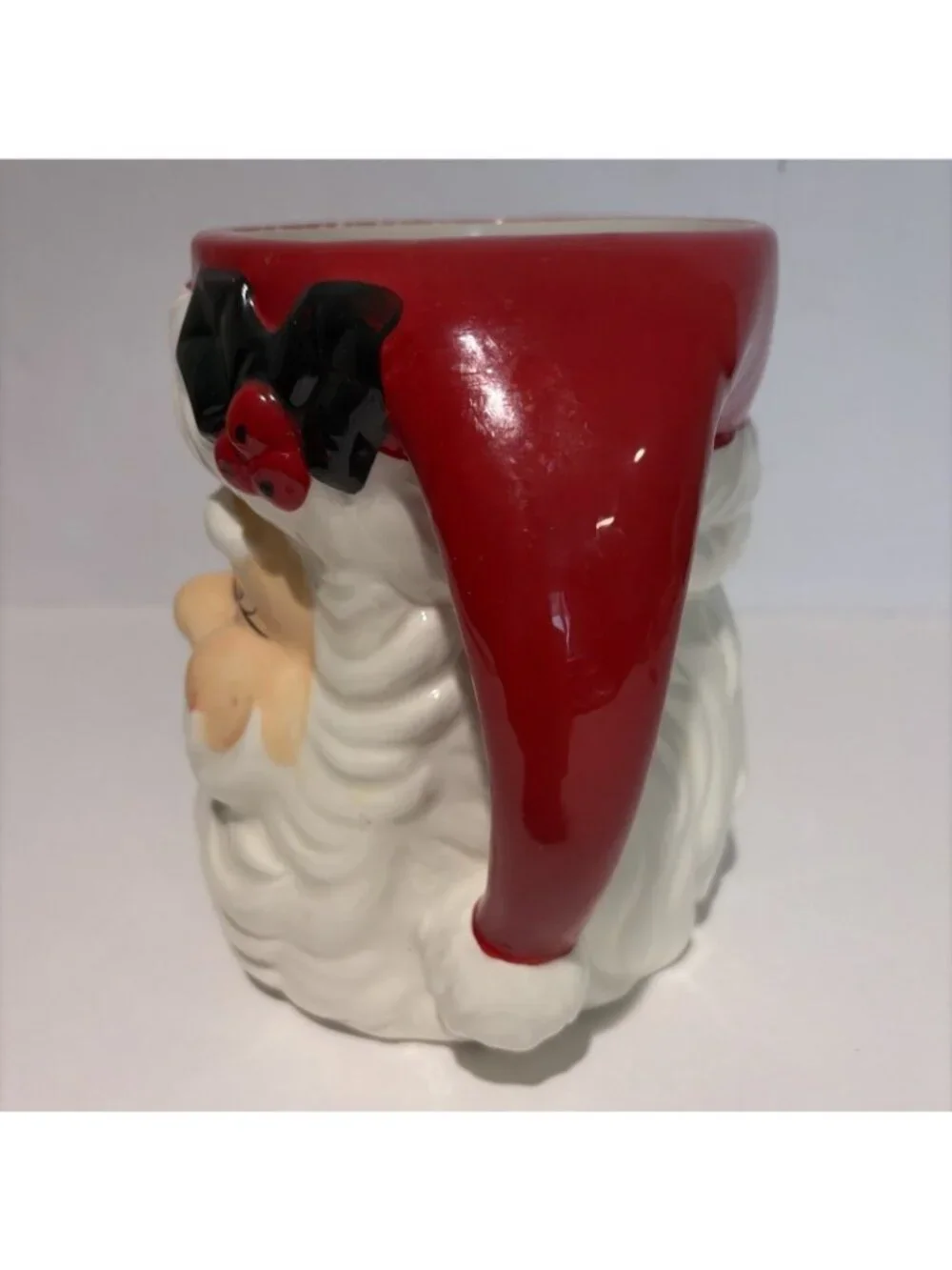 VTG Winking Santa Planter Vase Candy Jar Christmas Holiday Holt Howard Vibes